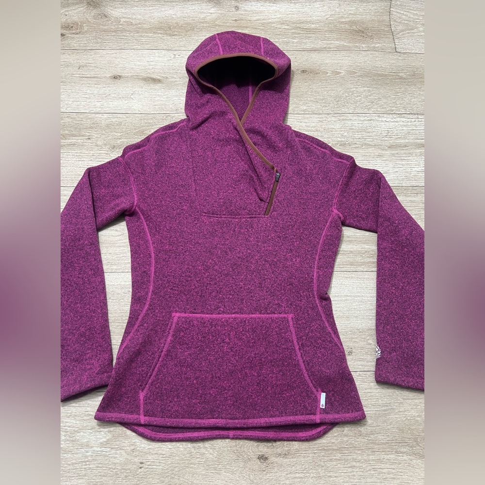 Stio Purple Hoodie Sweatshirt